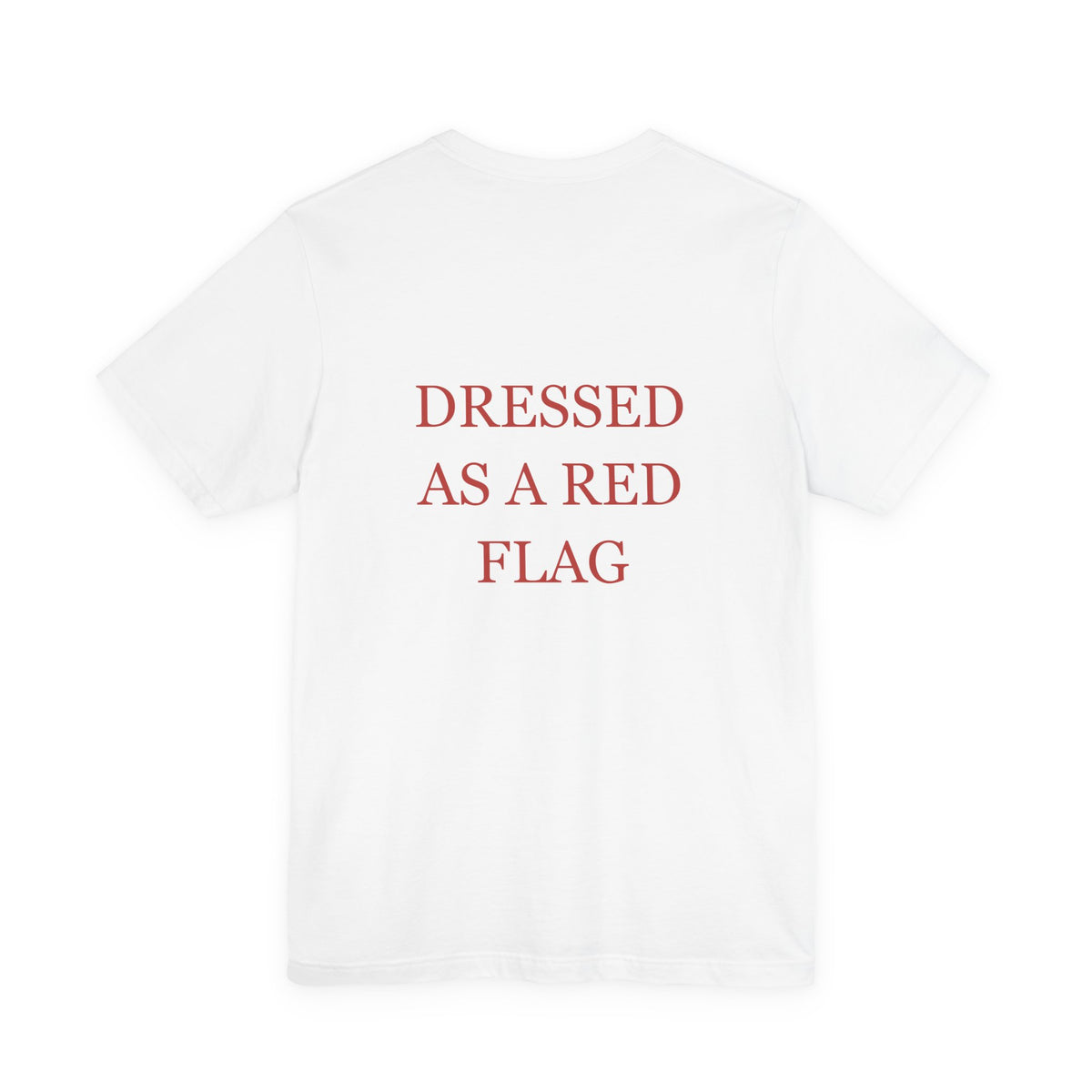 Dressed as a Red Flag