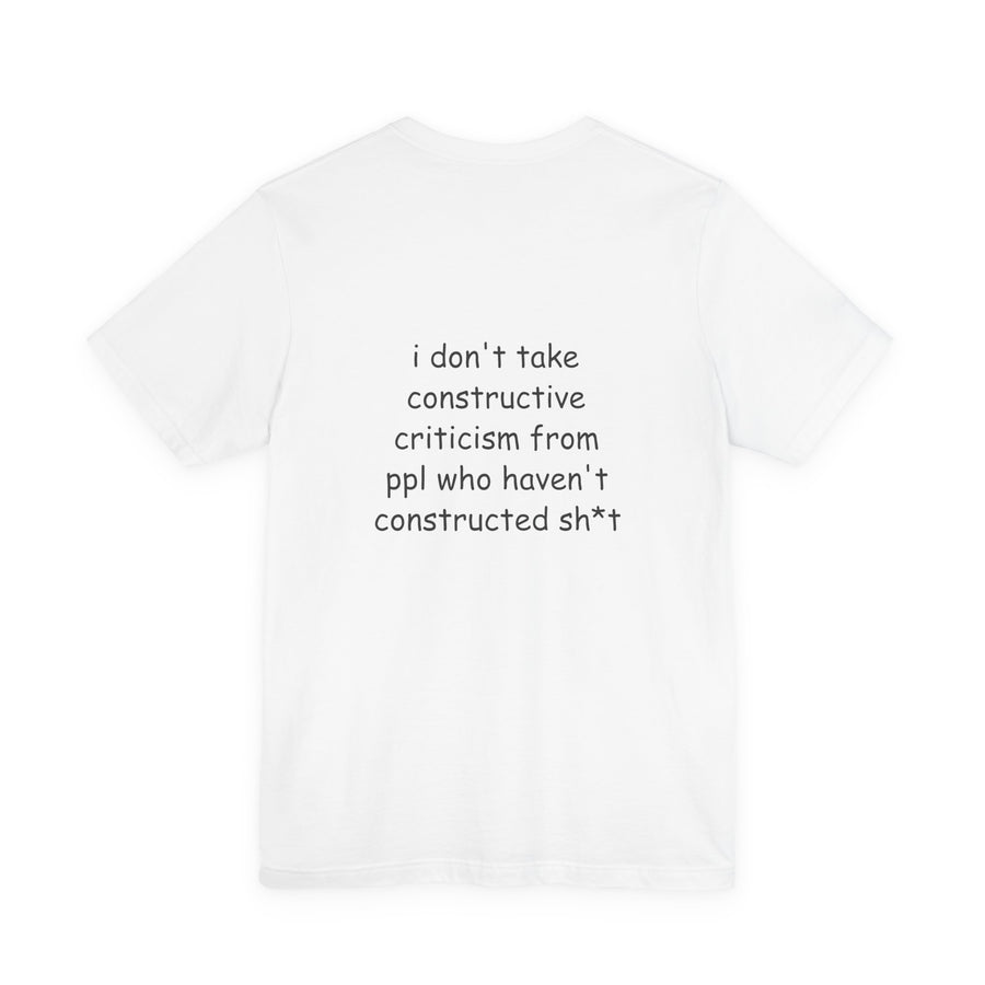Constructive Criticism